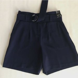 York & Company 7th Avenue Women's 6" Navy Bermuda Shorts Sz 6